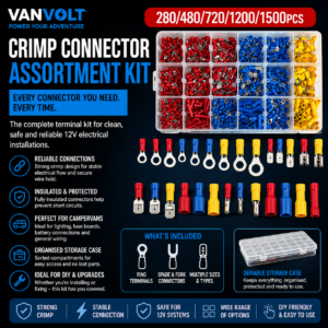 Crimp Connector Kit – Complete Automotive Wiring Terminal Set