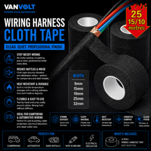 Automotive Wiring Harness Tape – Heat Resistant & Noise Reducing